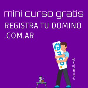 Cómo registrar un dominio .com.ar en Nic